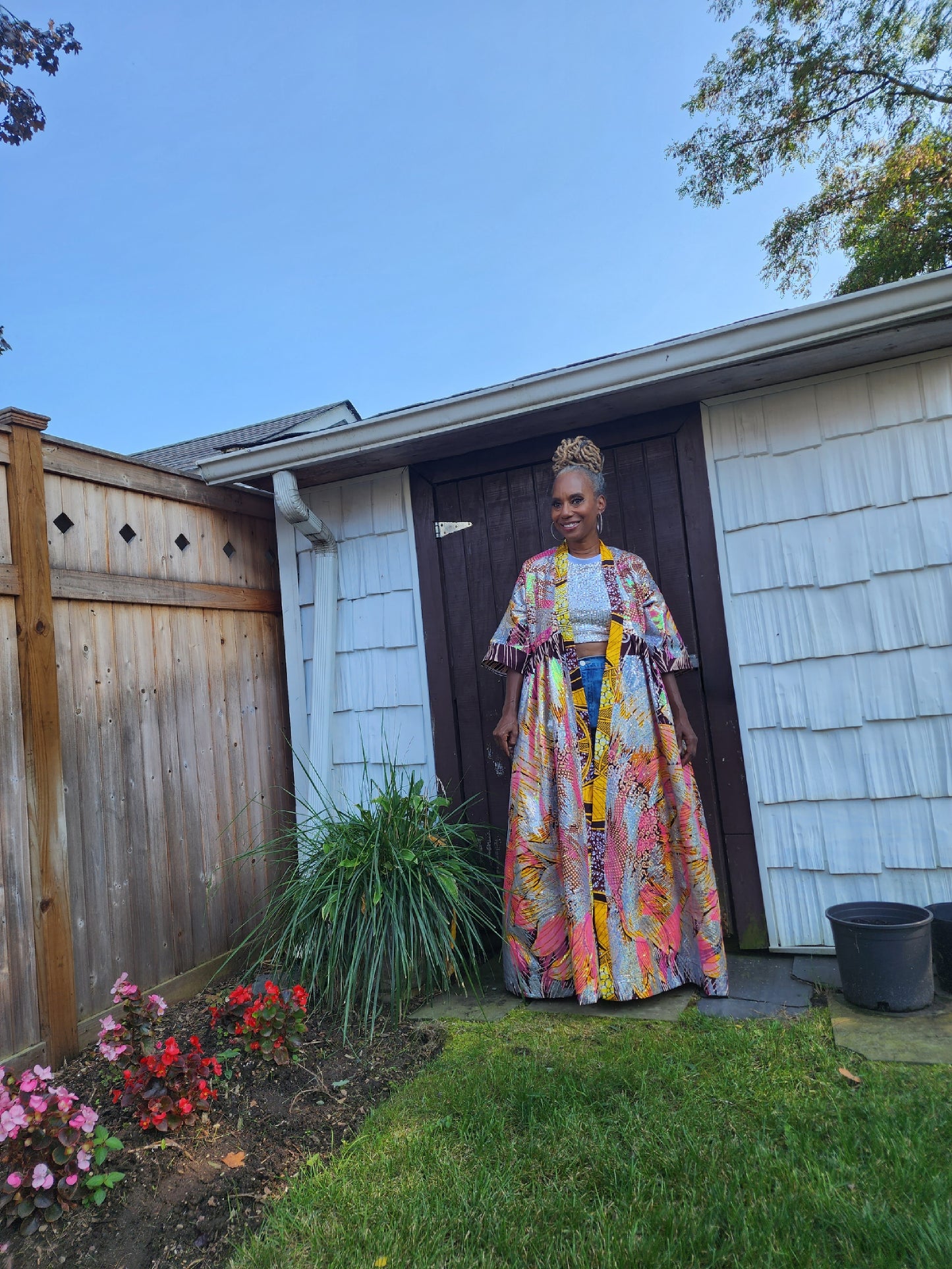 Sequin Harusi Kimono