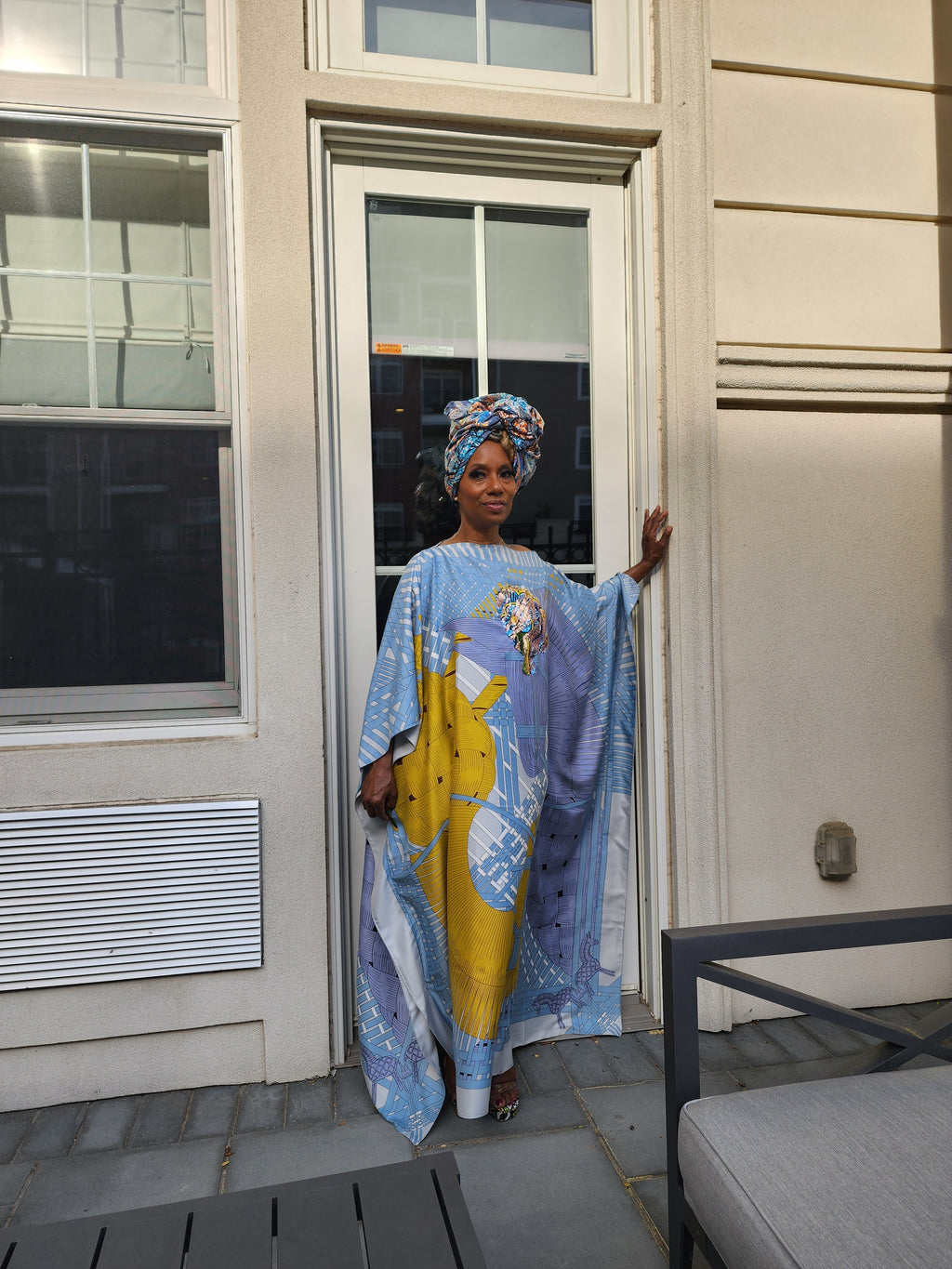LiiLiiGiirl Sequin Kaftan Dress