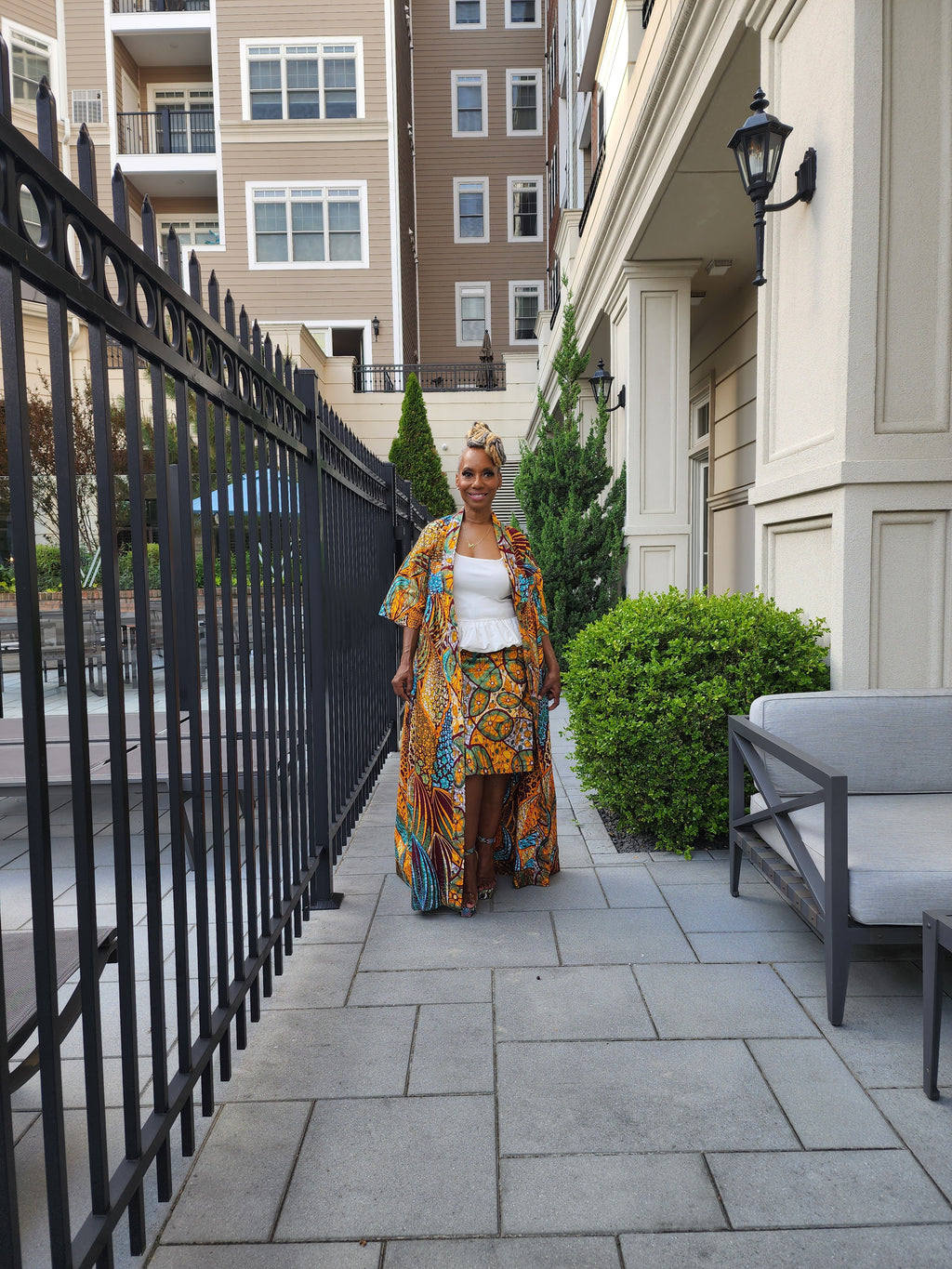 Glitter Harusi Kimono