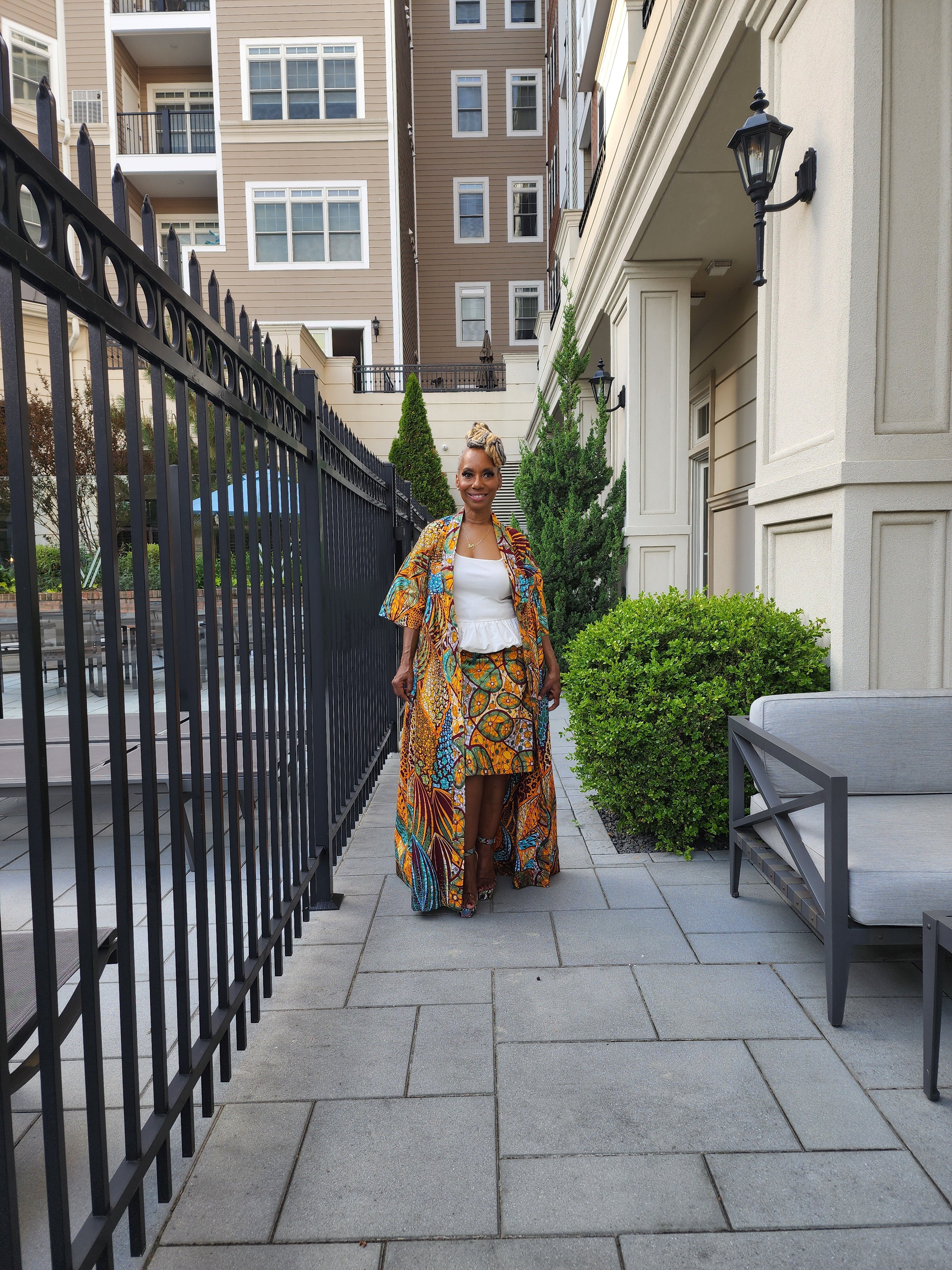 Glitter Harusi Kimono