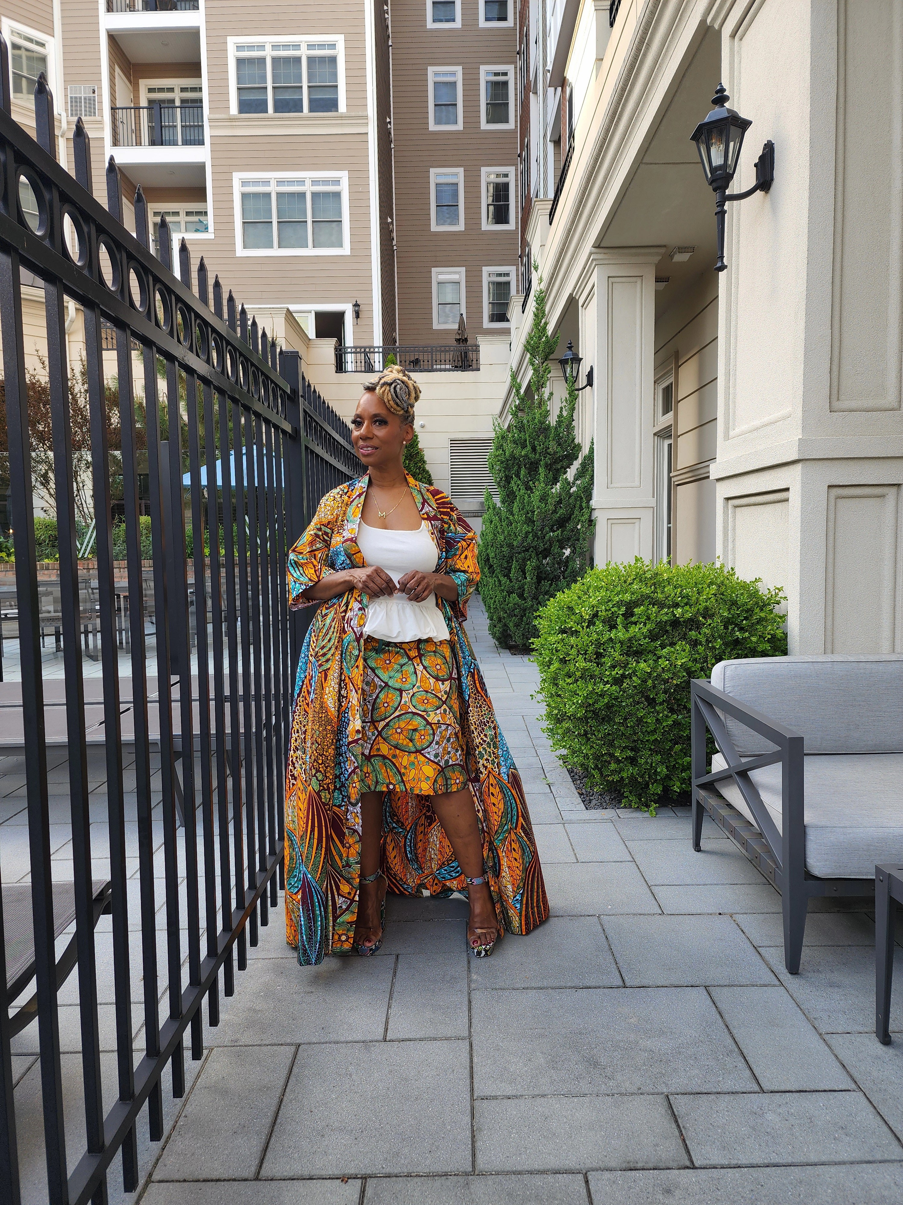 Glitter Harusi Kimono