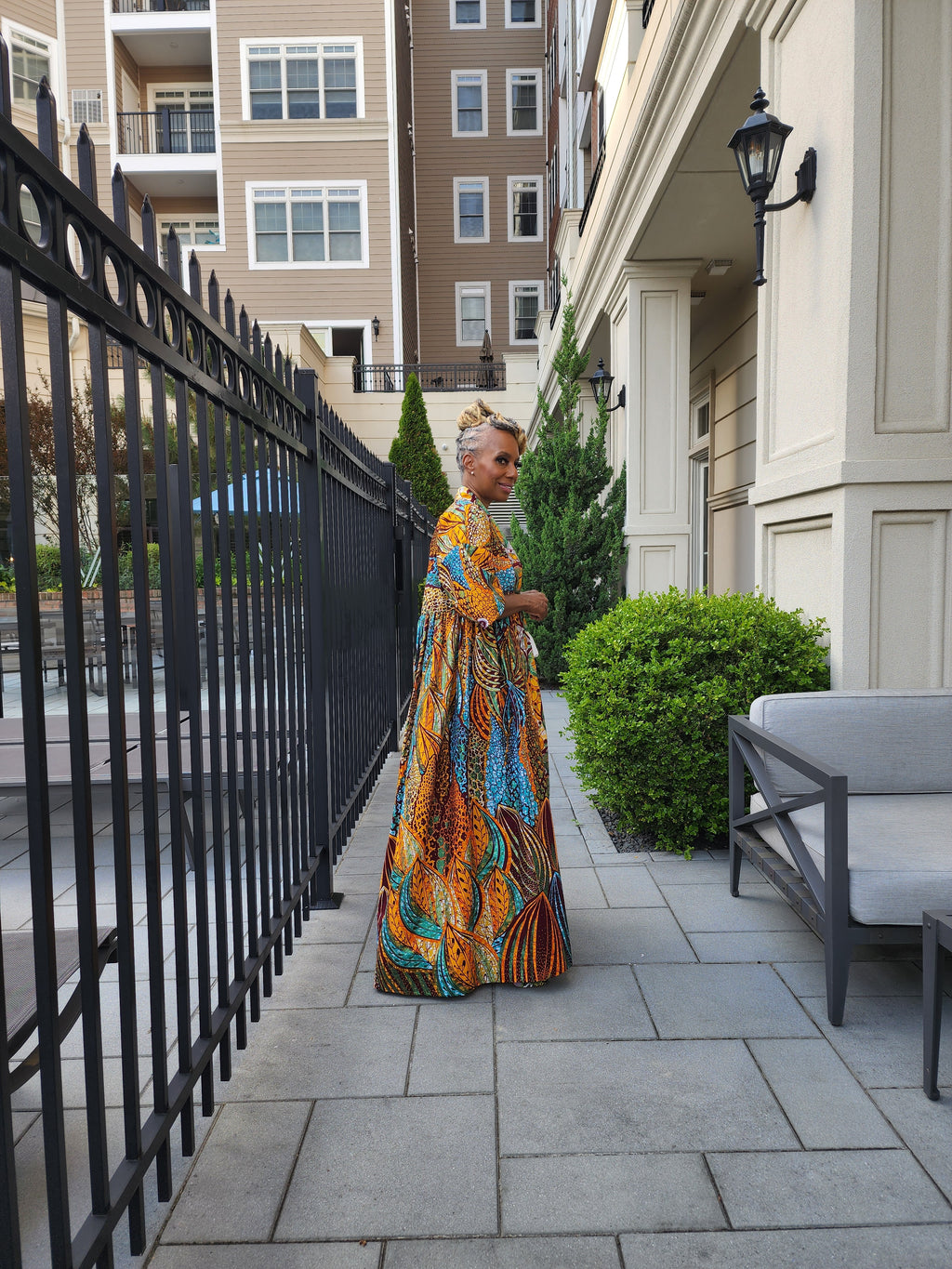 Glitter Harusi Kimono