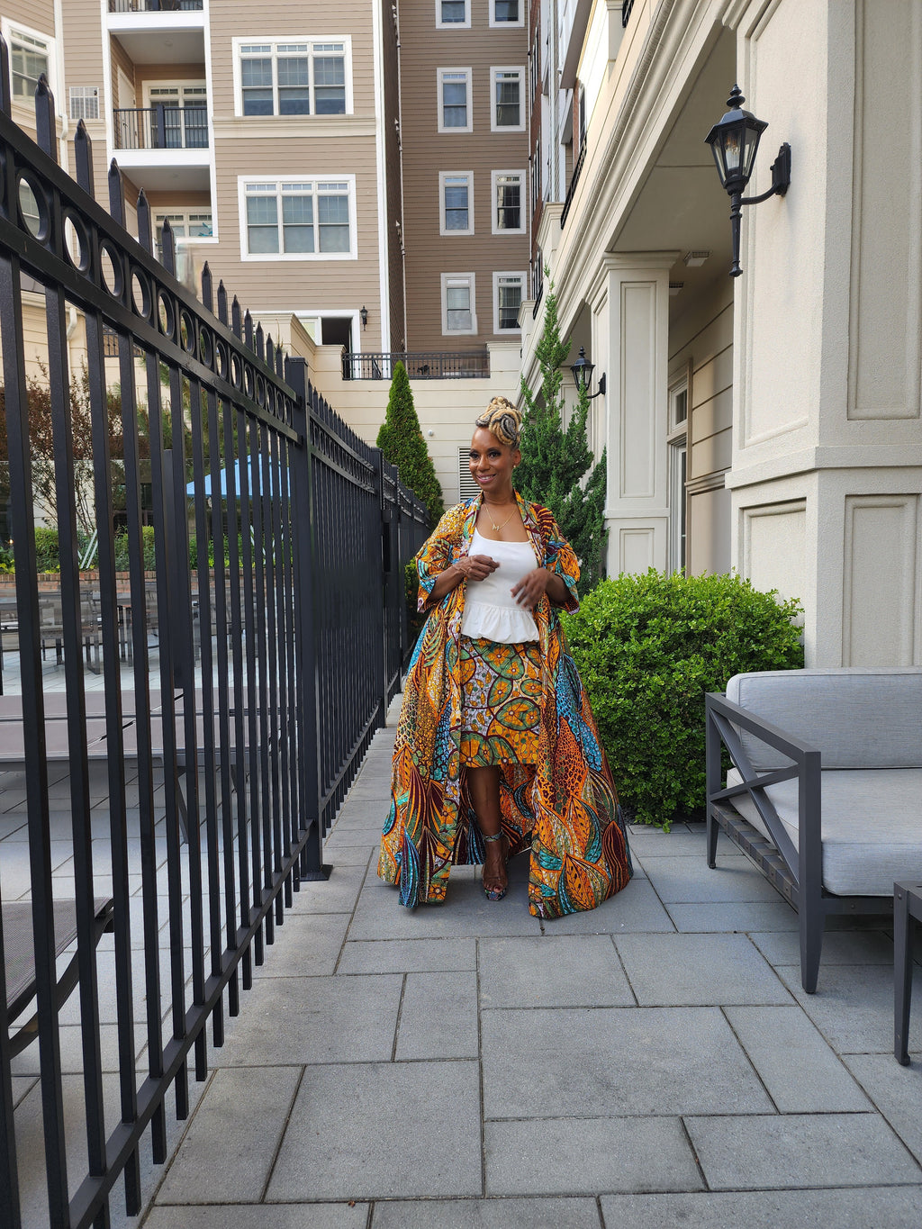 Glitter Harusi Kimono