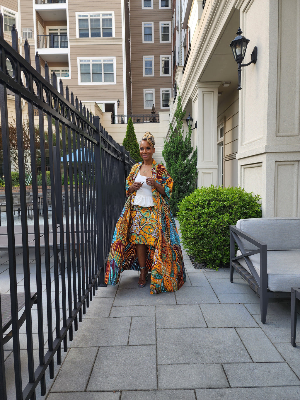 Glitter Harusi Kimono