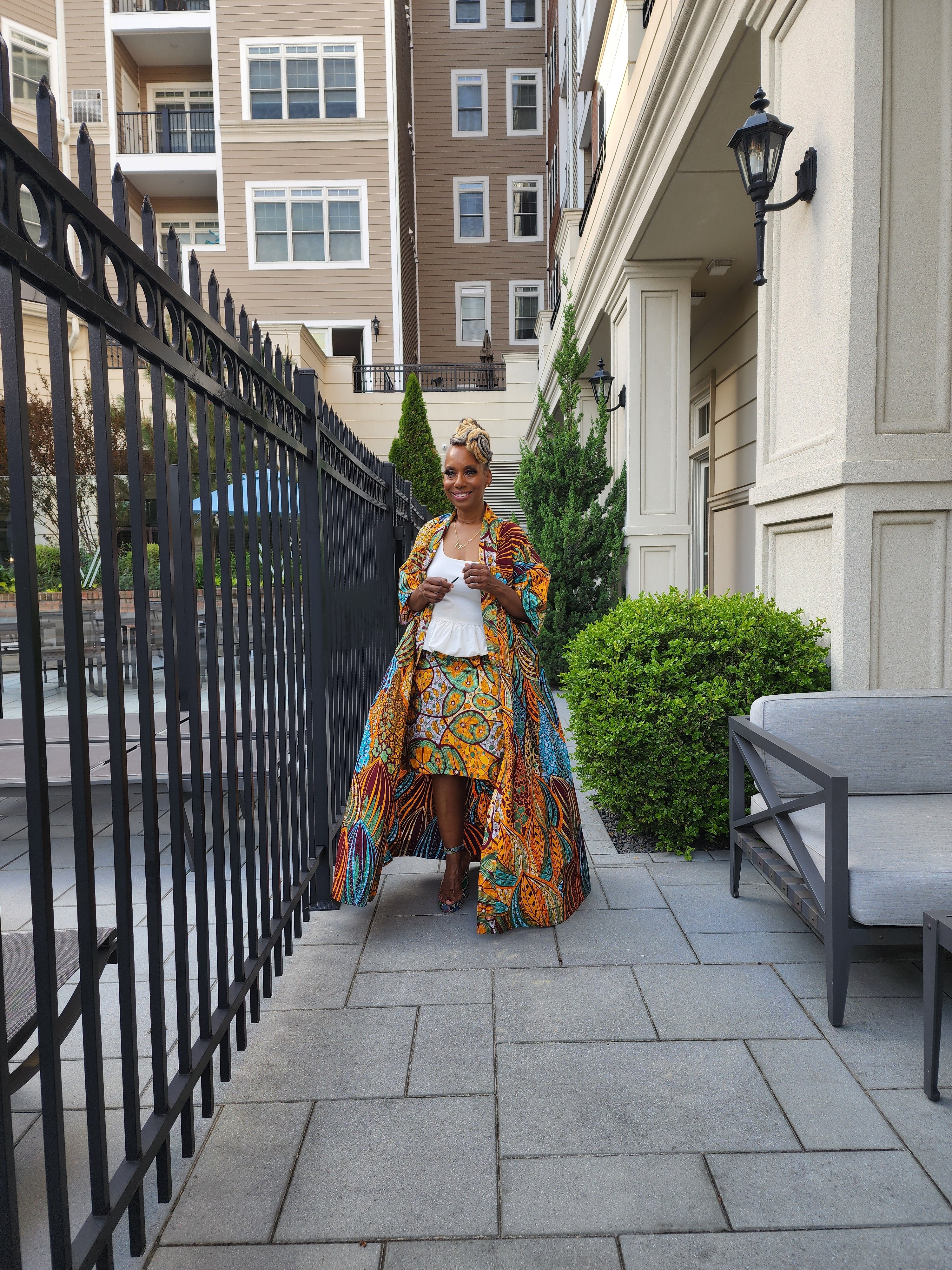 Glitter Harusi Kimono