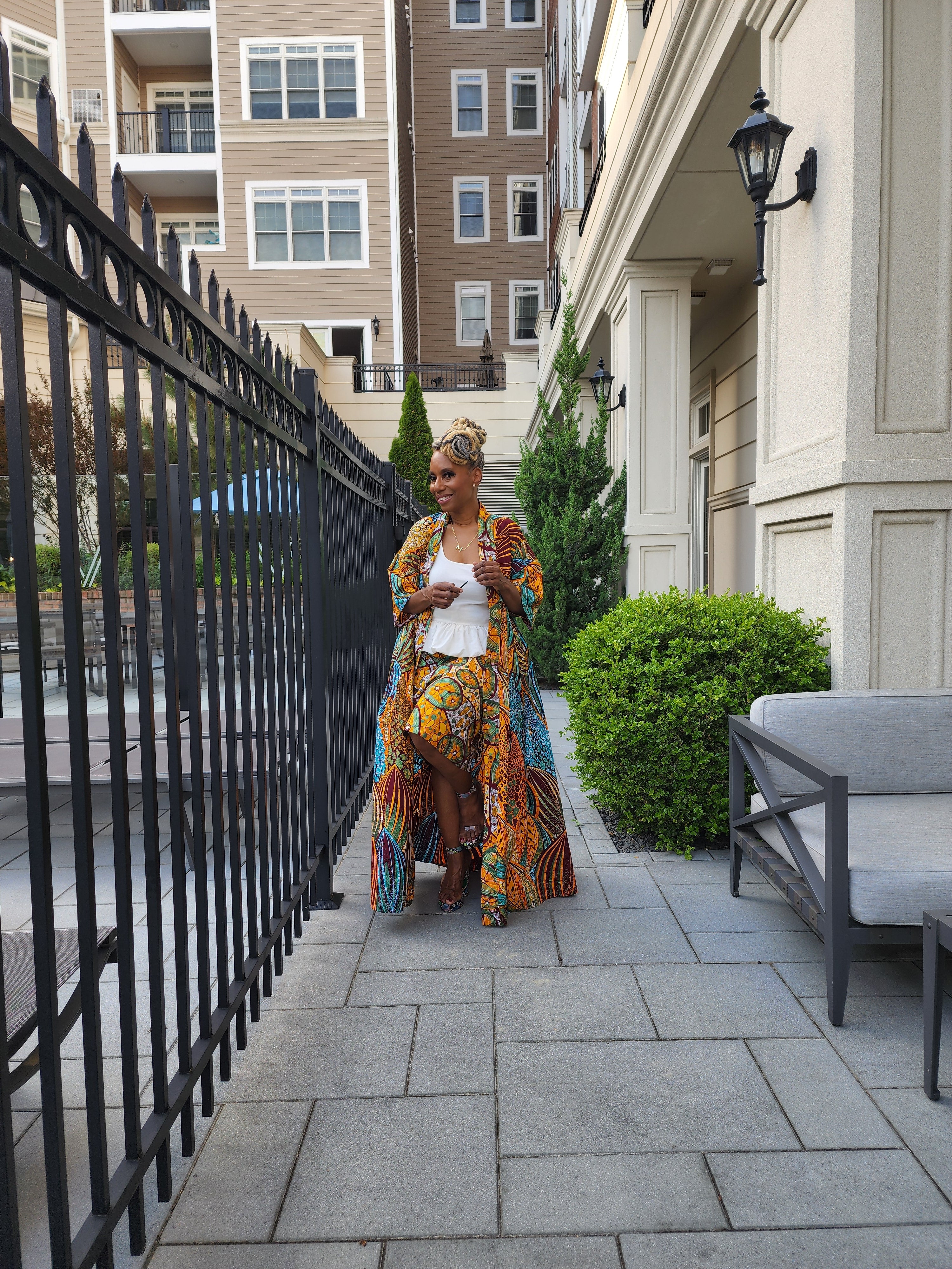 Glitter Harusi Kimono