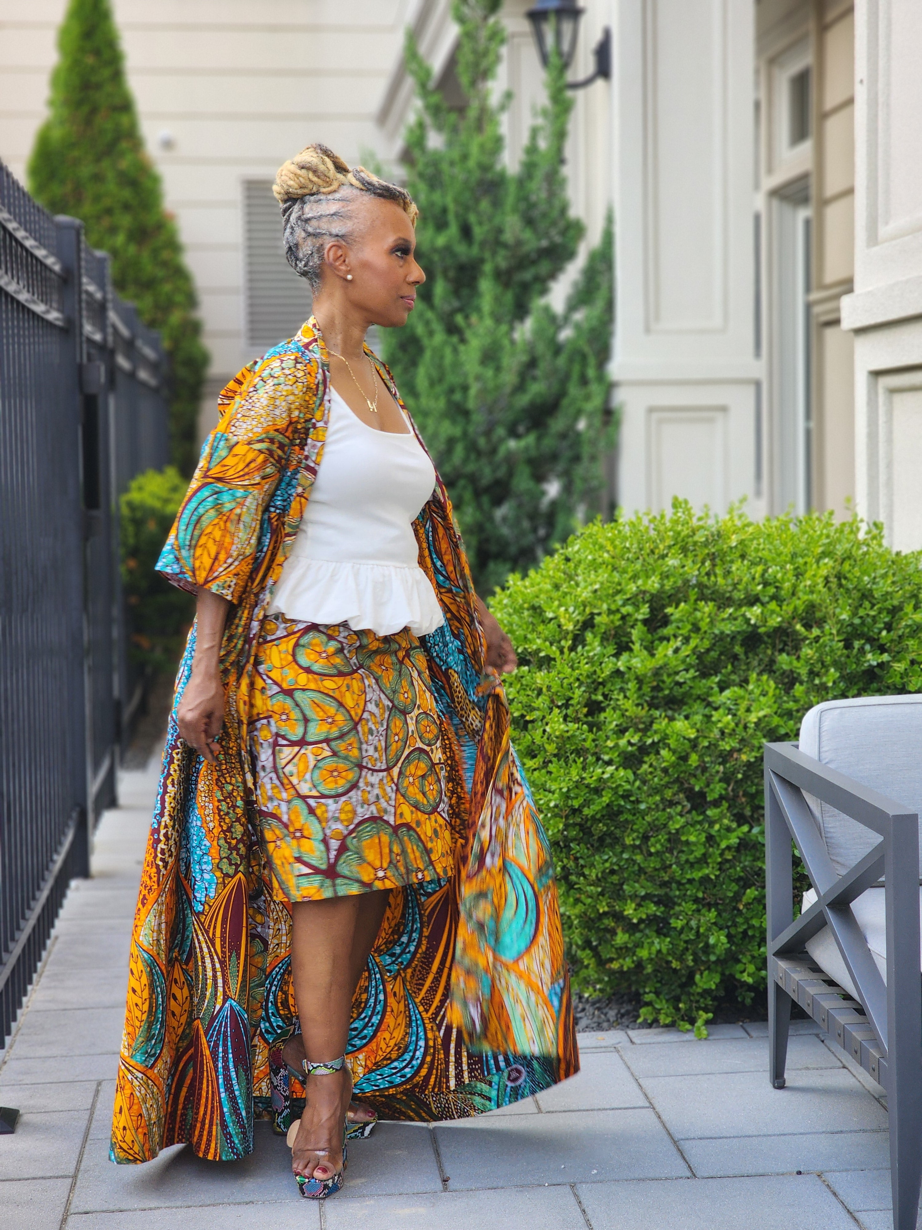 Glitter Harusi Kimono