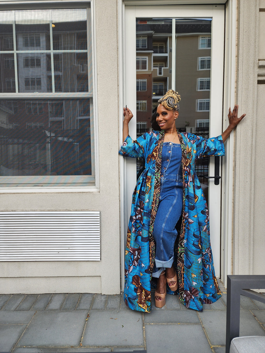 Glitter Harusi Kimono