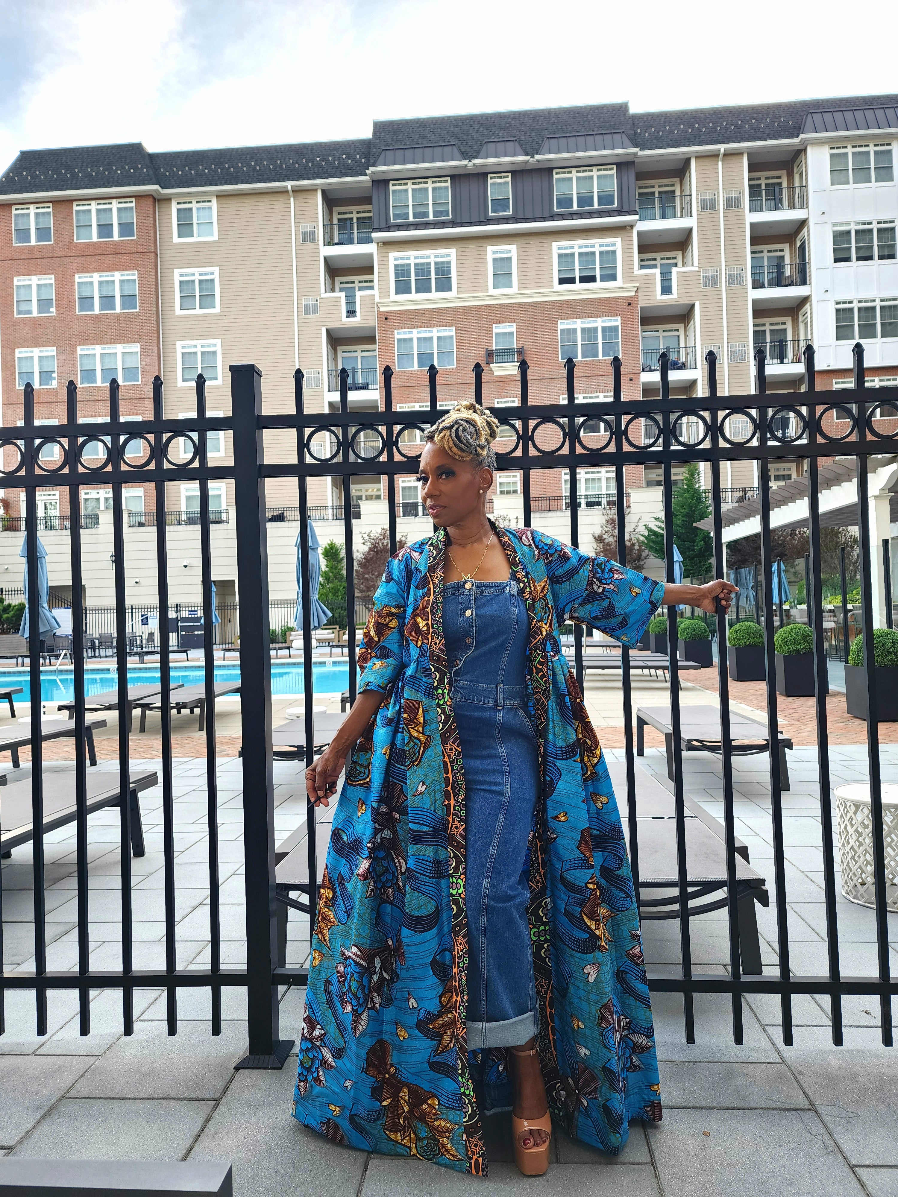 Glitter Harusi Kimono