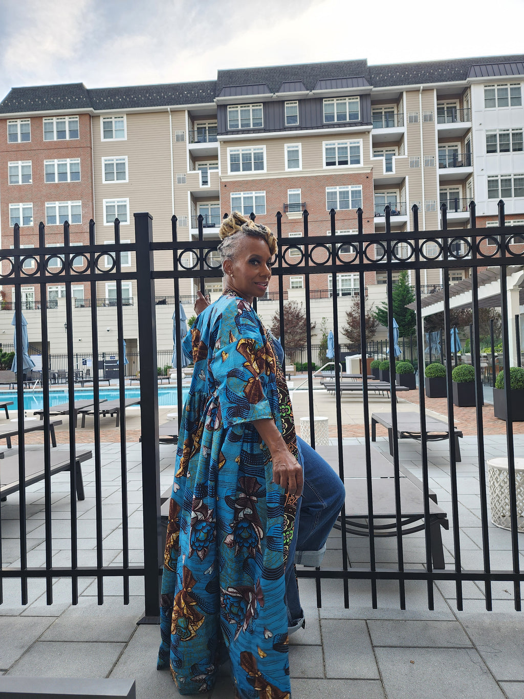 Glitter Harusi Kimono