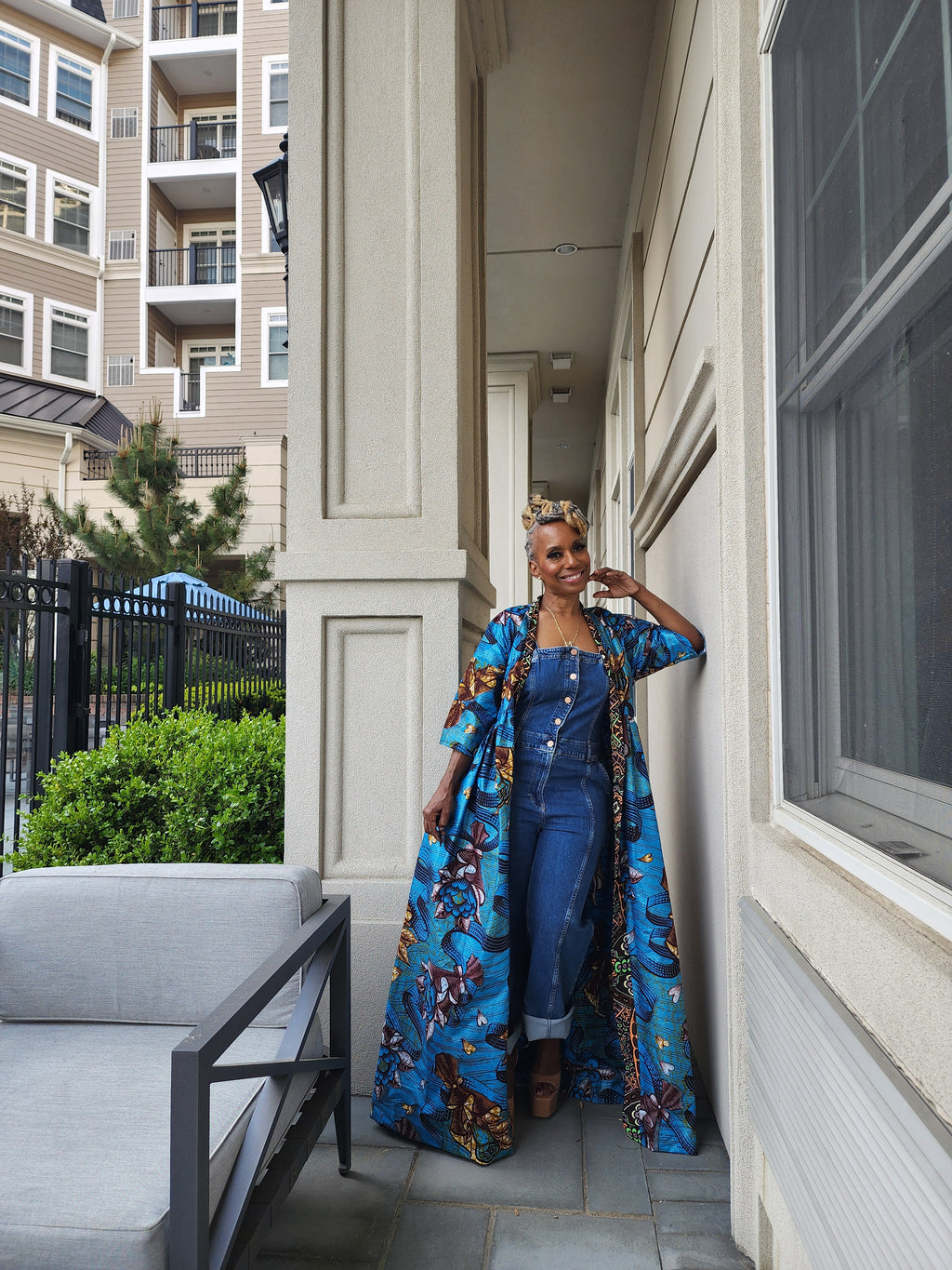 Glitter Harusi Kimono