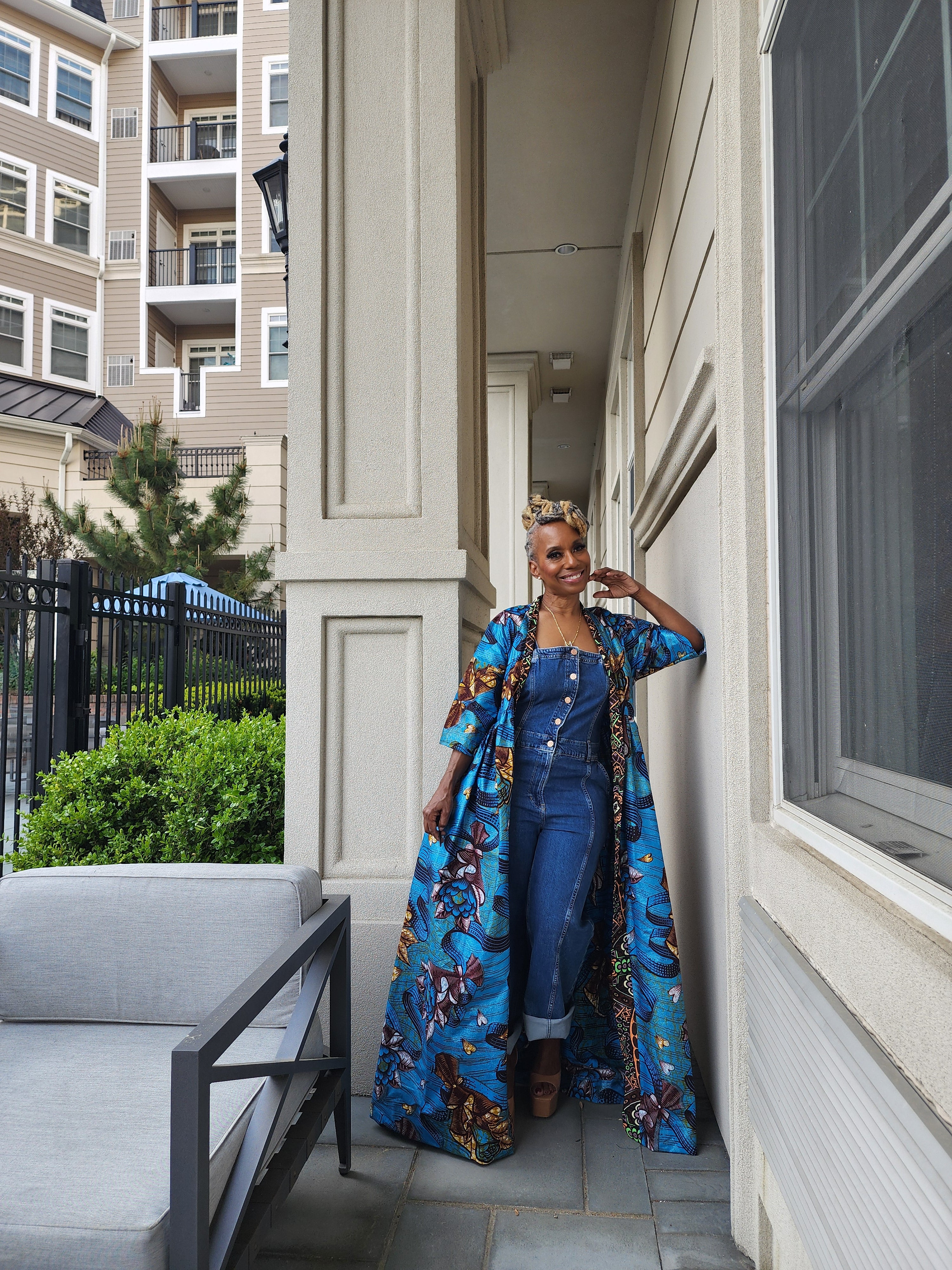 Glitter Harusi Kimono