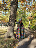 Harusi Kimono | Multi-Color African Print Duster