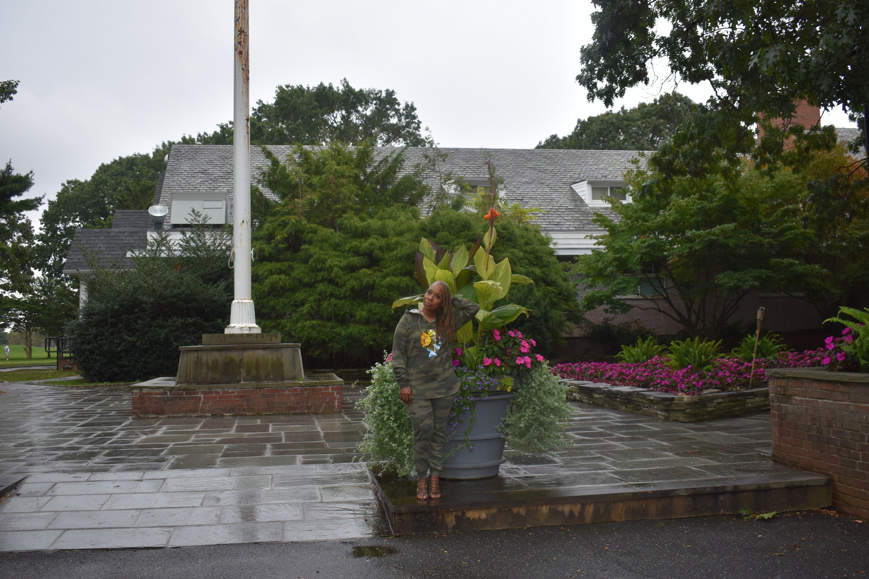 Camouflage Sweatsuit | Floral Afro Girl Hoodie, Fitted Joggers
