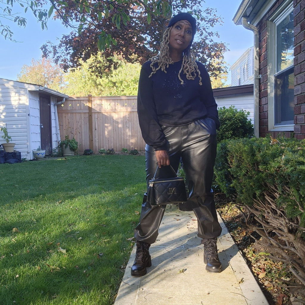 Handcrafted Merino Wool Sequin Veil Beanie Hat for Women, Warm and Stylish, LiiLiiGiirl Wool Beanie Hat