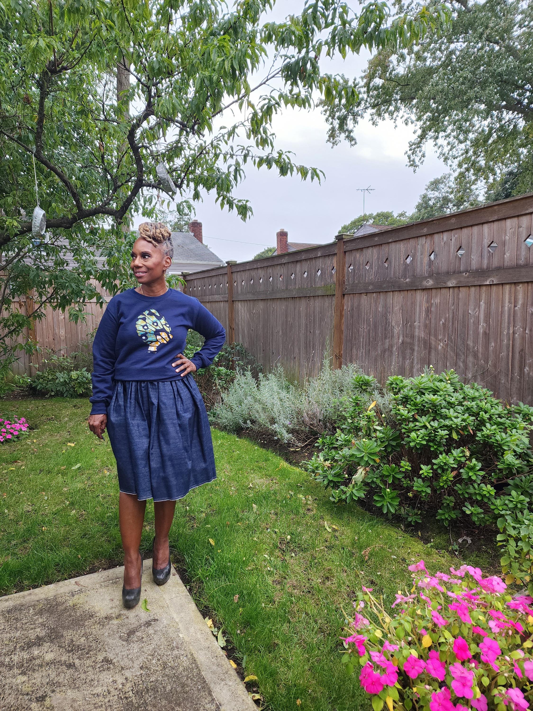 Crewneck Pullover Fleece Sweatshirt, Boho Festival Seeatshirt, LiiLiiGiirl Sweatshirt