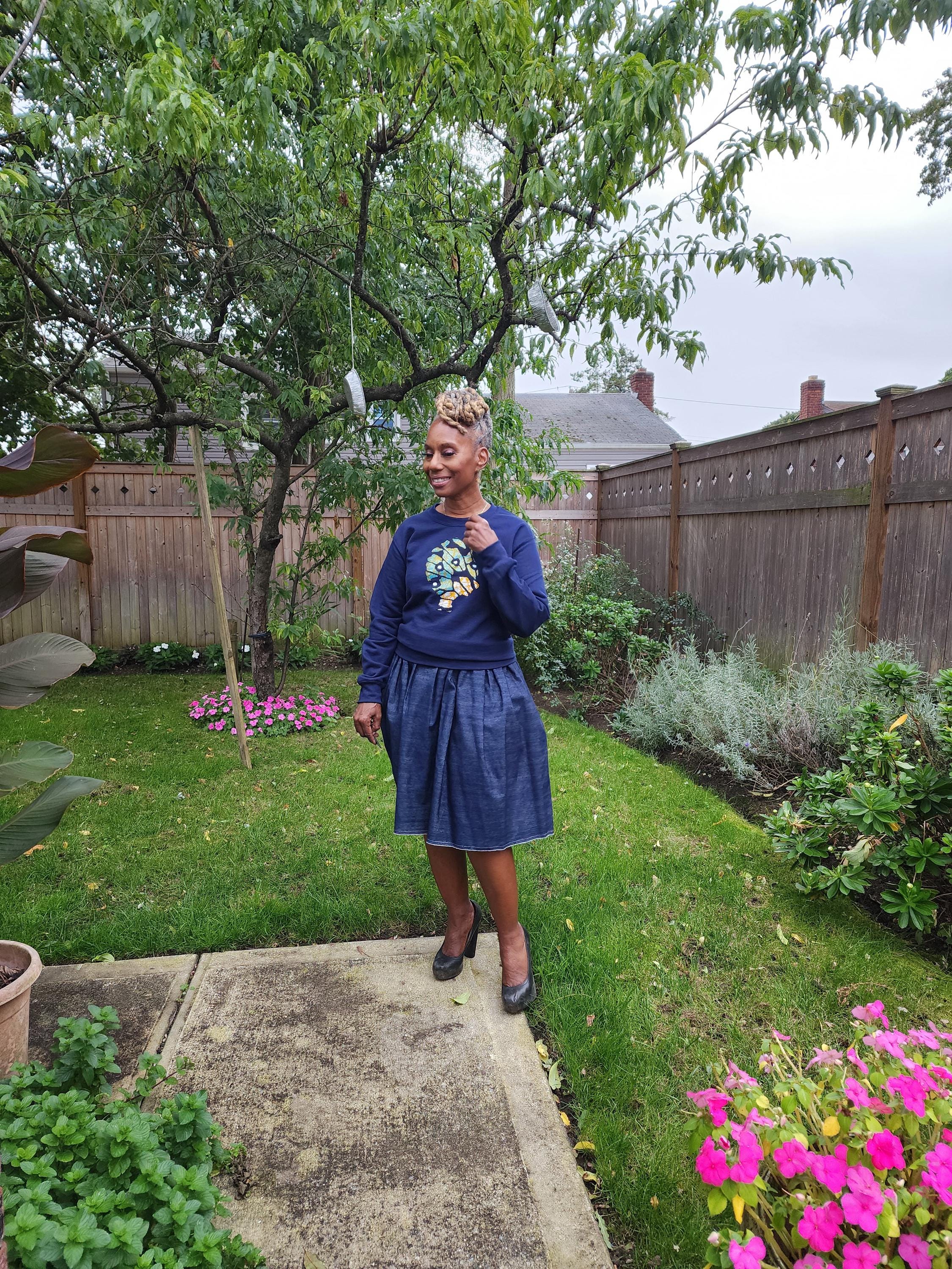 Crewneck Pullover Fleece Sweatshirt, Boho Festival Seeatshirt, LiiLiiGiirl Sweatshirt