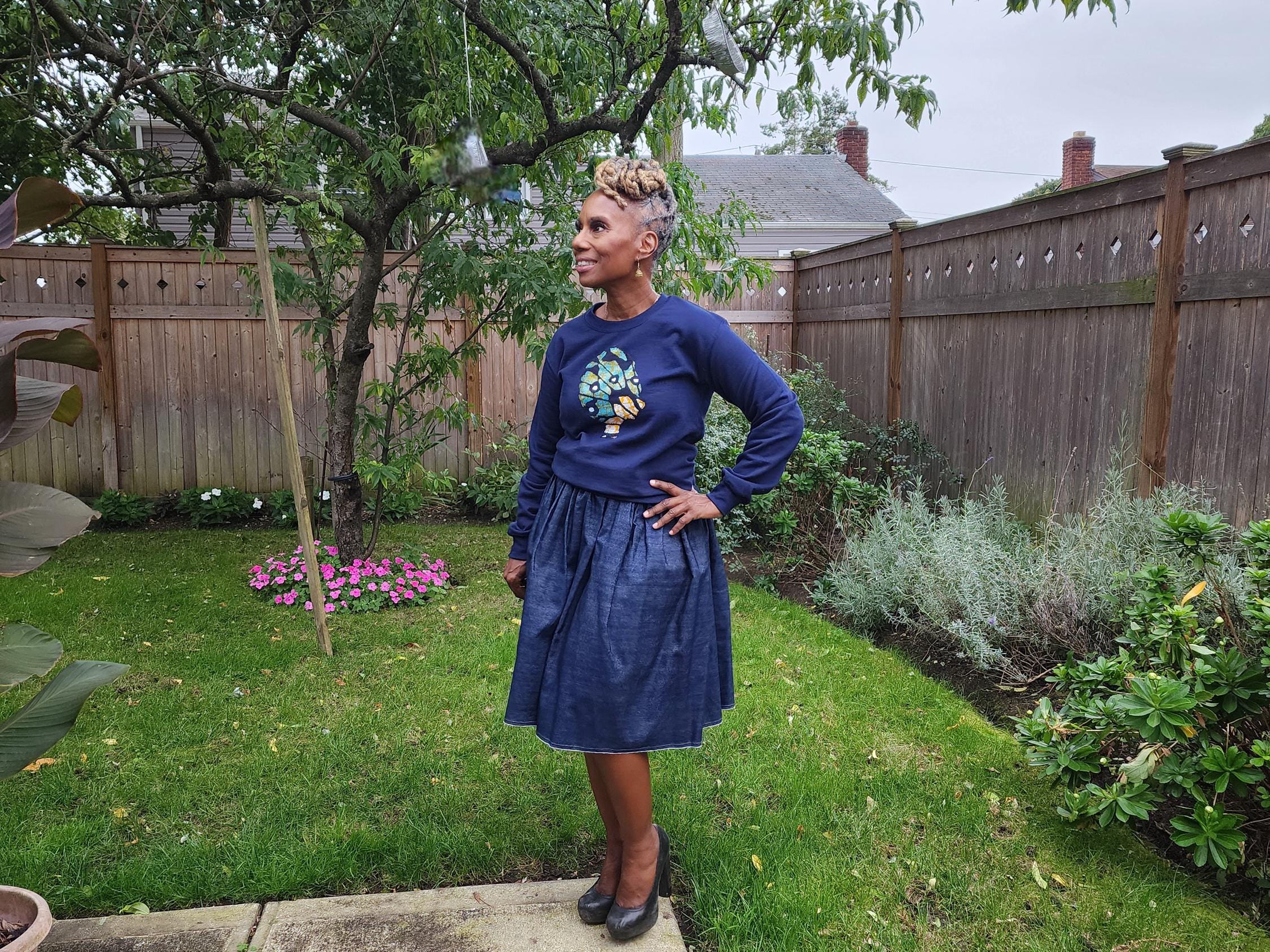 Crewneck Pullover Fleece Sweatshirt, Boho Festival Seeatshirt, LiiLiiGiirl Sweatshirt