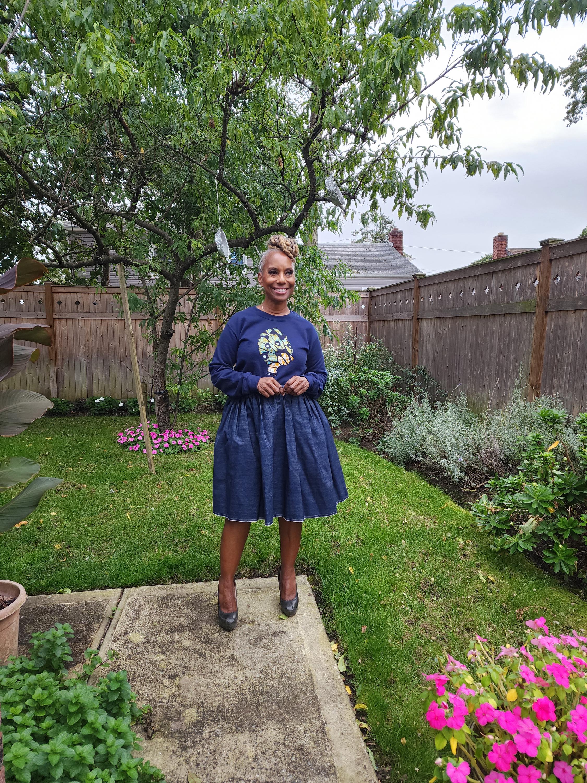 Crewneck Pullover Fleece Sweatshirt, Boho Festival Seeatshirt, LiiLiiGiirl Sweatshirt