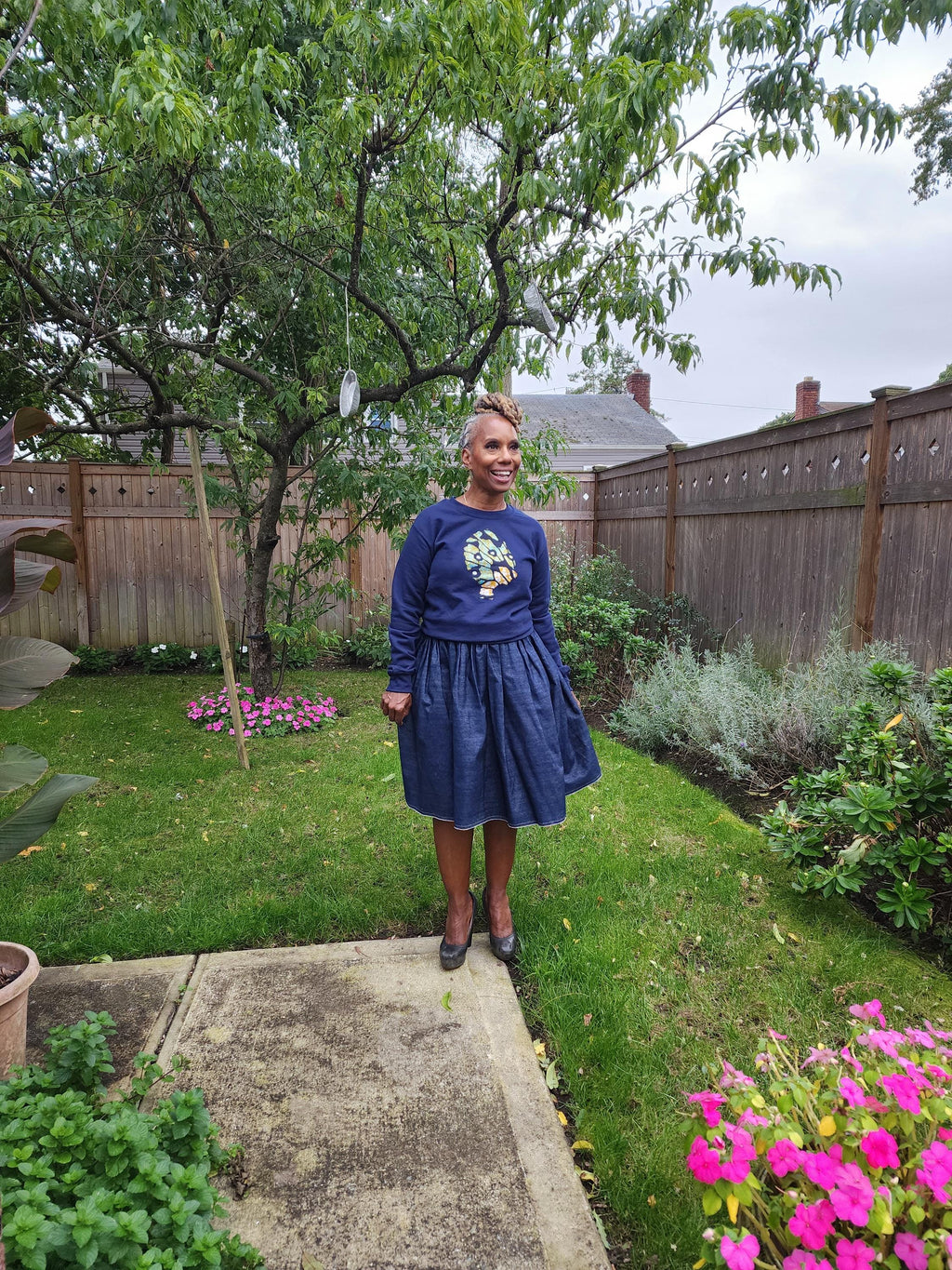 Crewneck Pullover Fleece Sweatshirt, Boho Festival Seeatshirt, LiiLiiGiirl Sweatshirt