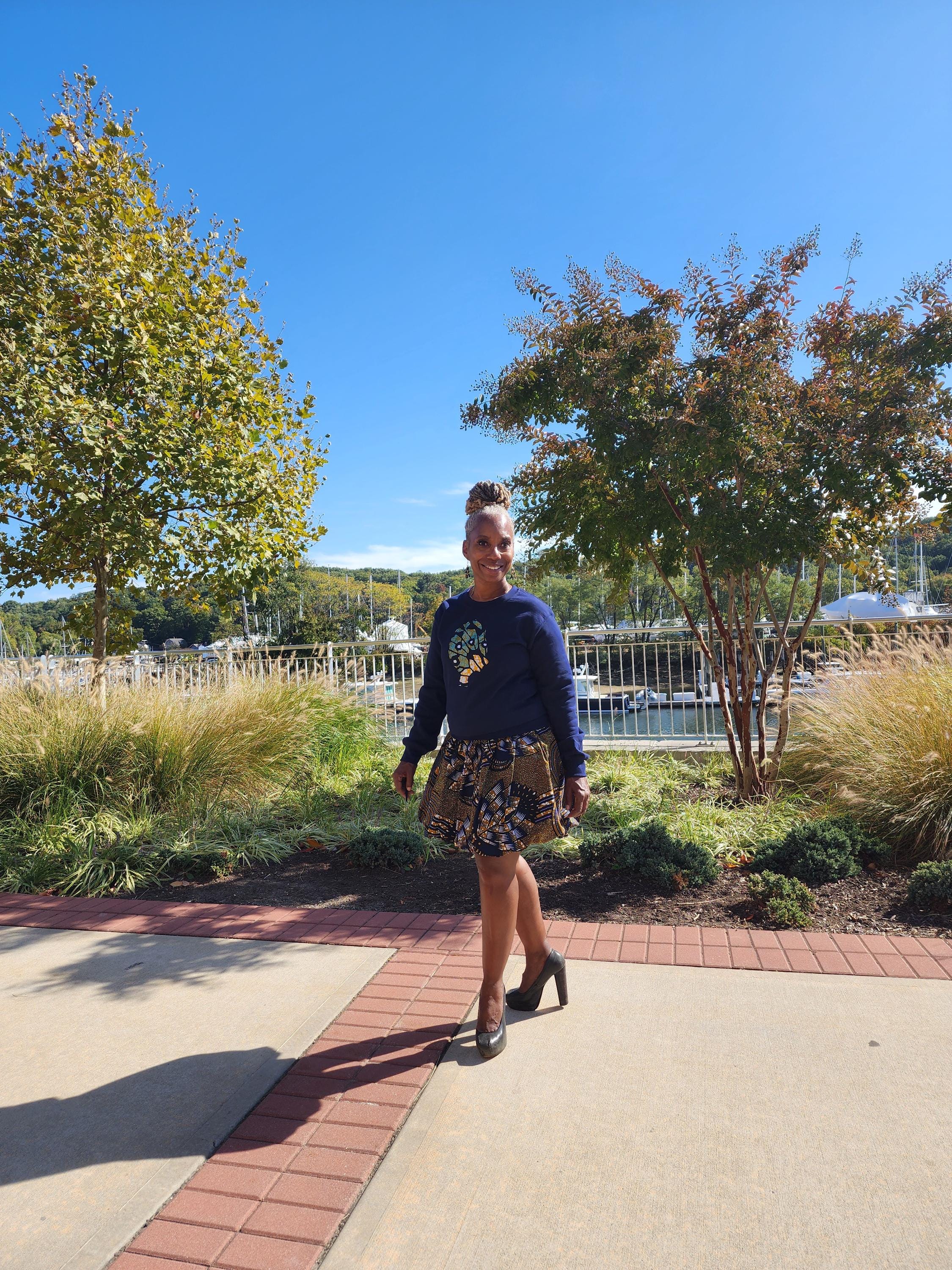 Crewneck Pullover Fleece Sweatshirt, Boho Festival Seeatshirt, LiiLiiGiirl Sweatshirt