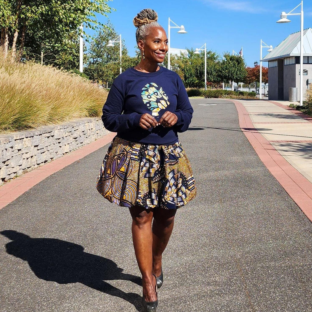 Crewneck Pullover Fleece Sweatshirt, Boho Festival Seeatshirt, LiiLiiGiirl Sweatshirt