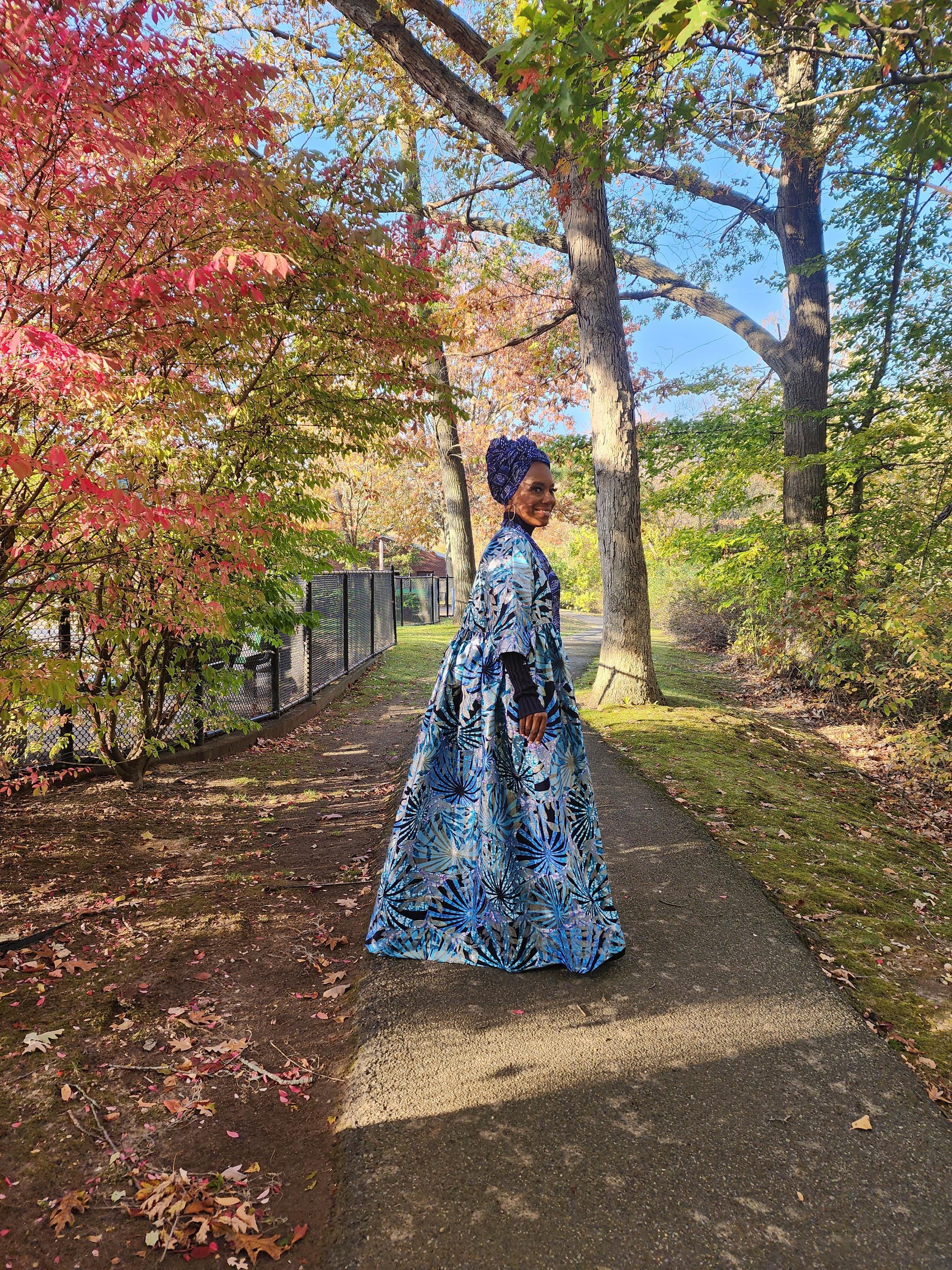 LiLi Wrap, Colorful African Print Cotton Headwrap or Bandeau Top for Women