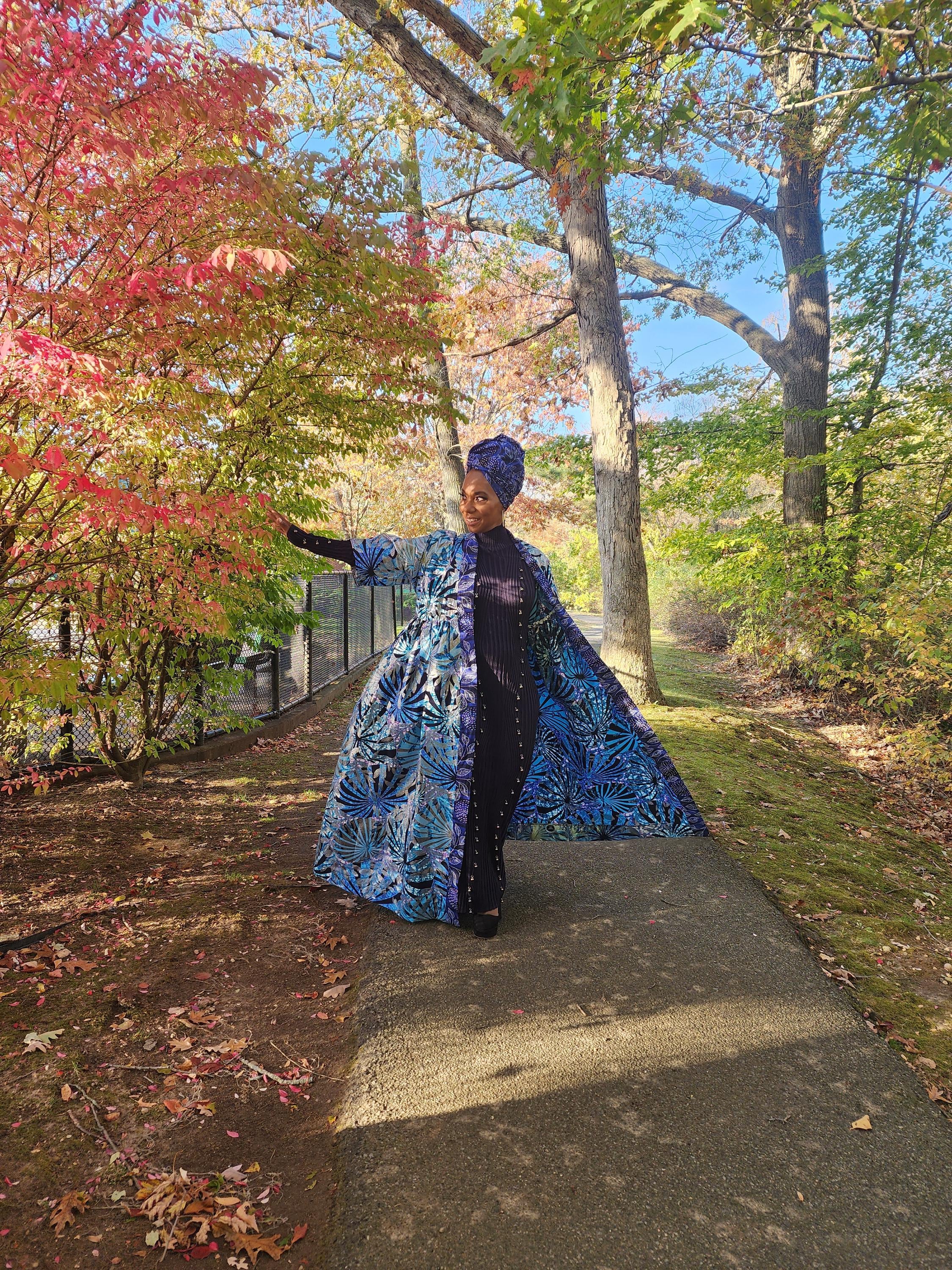 LiLi Wrap, Colorful African Print Cotton Headwrap or Bandeau Top for Women