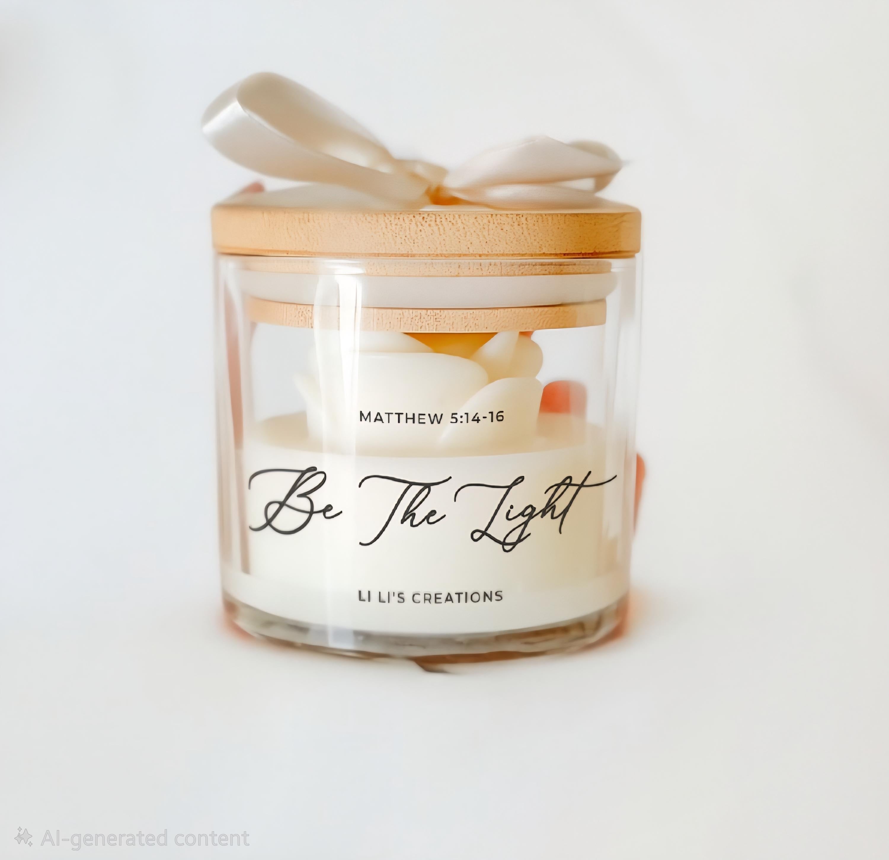 Li L's Creations Christian Inspired Soy Candles
