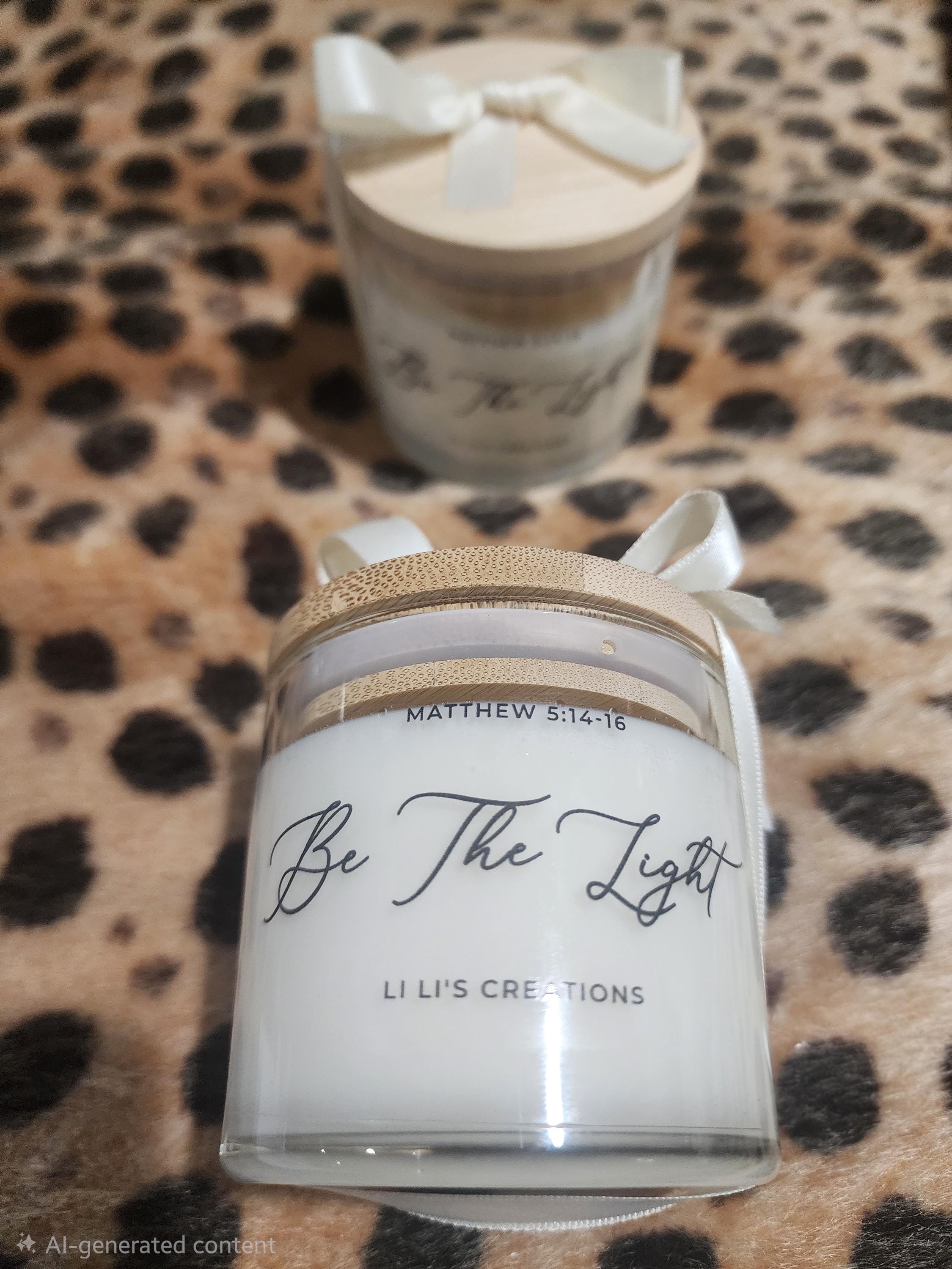 Li L's Creations Christian Inspired Soy Candles