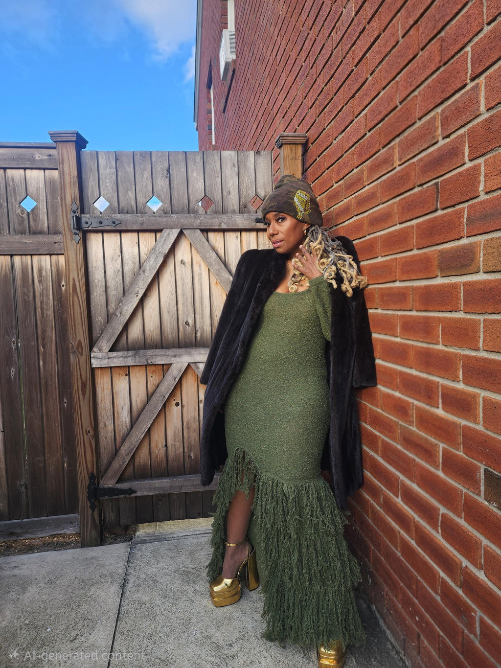 Sequin Camouflage LiLiGirl  Beanie Hat: Warm Winter Style