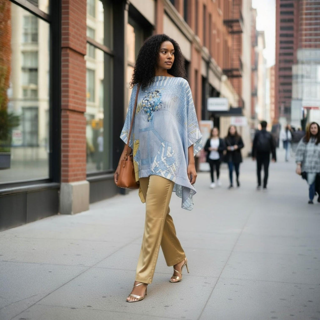 LiiLiiGiirl Sequin Afro-Girl Kaftan Top
