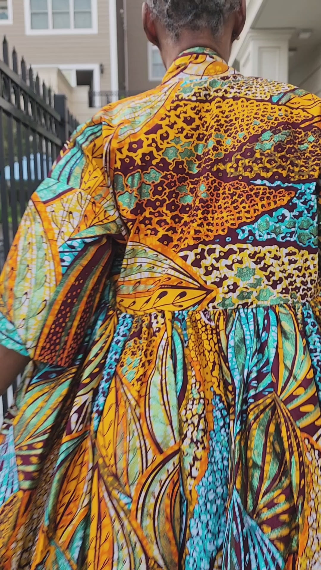 Glitter Harusi Kimono