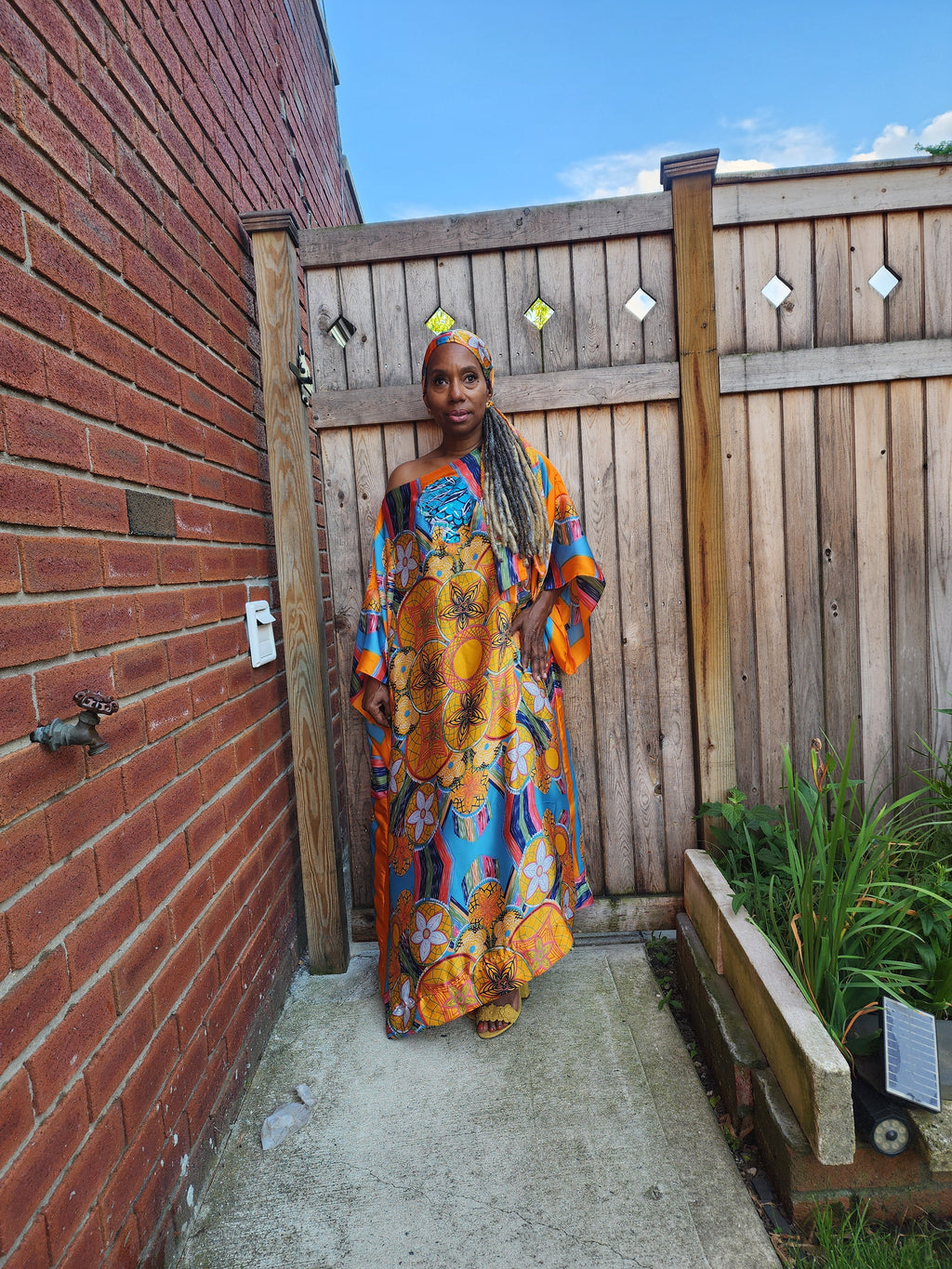 LiLiGirl Sequin Kaftan Dress – Flowy Vacation Maxi Dress, One Size Fits Most