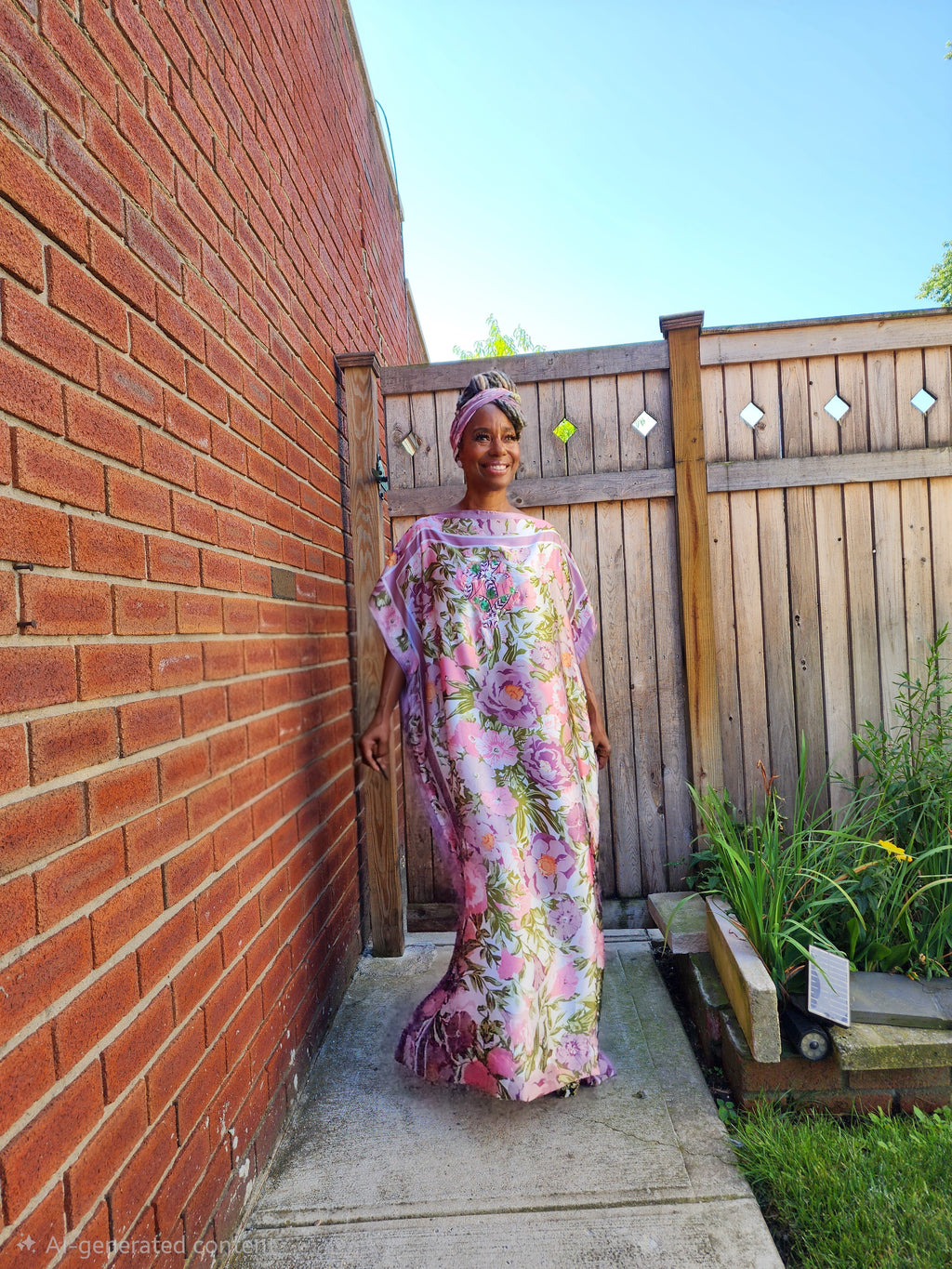 LiLiGirl Sequin Afro-Girl Kaftan Dress – Luxury Vacation Gift
