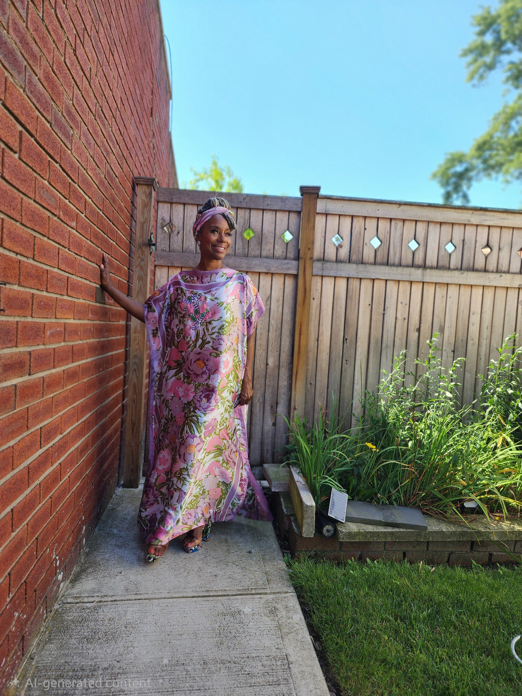 LiLiGirl Sequin Afro-Girl Kaftan Dress – Luxury Vacation Gift