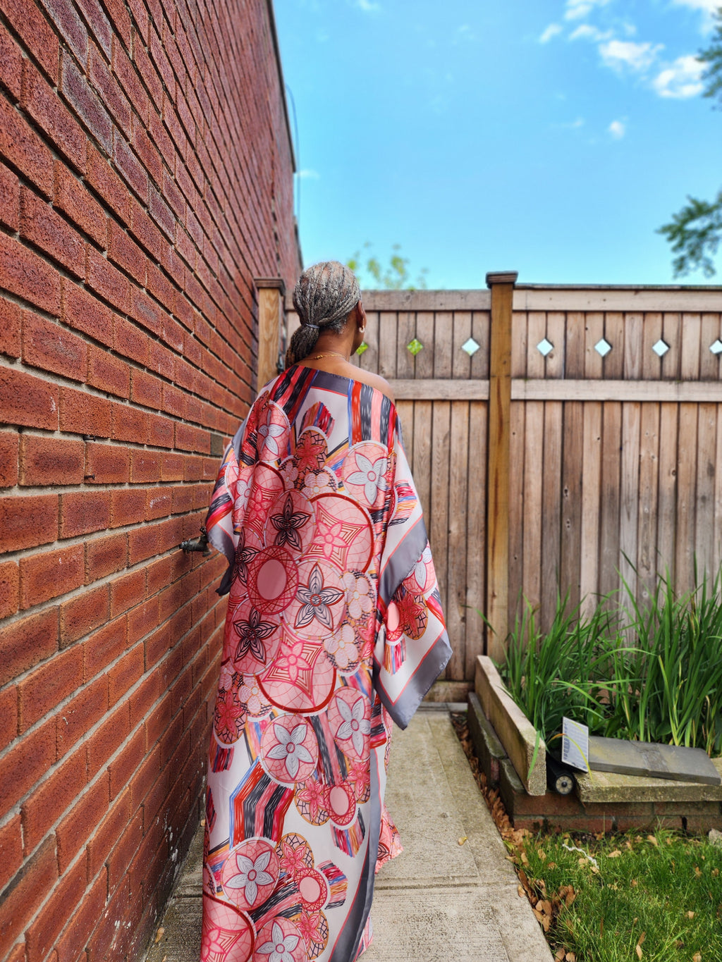 LiLiGirl Sequin  Afro-Girl  Kaftan  Dress